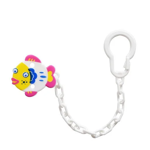 BABY PUR ATTACHE SUCETTE CLIP + CHAINETTE