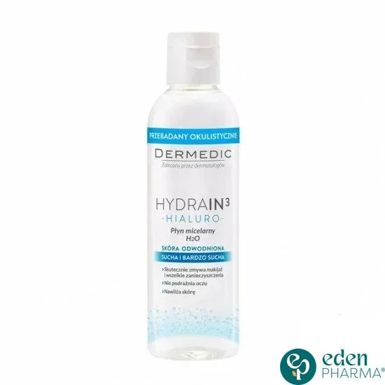 DERMEDIC HYDRAIN 3 EAU MICELLAIRE 200 ML