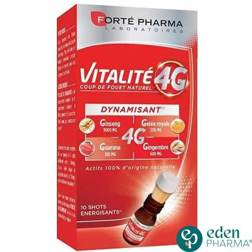 FORTE PHARMA VITALITE 4G DYNAMISANT 10 SHOTS