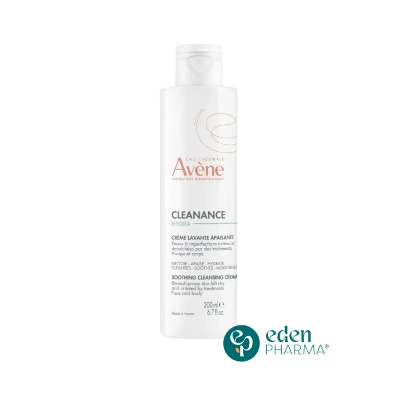 AVENE CLEANANCE HYDRA CREME LAVANTE APAISANTE 200ML