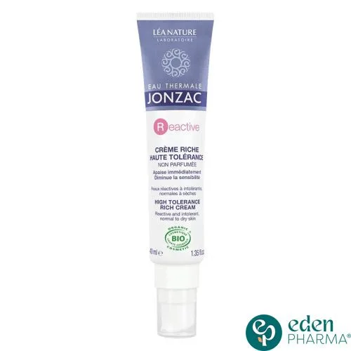 JONZAC REACTIVE CREME RICHE HAUTE TOLERANCE 40ML