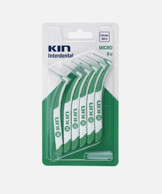 KIN BROSSETTE MICRO 0.9MM 6 MICRO UNITES (VERT)