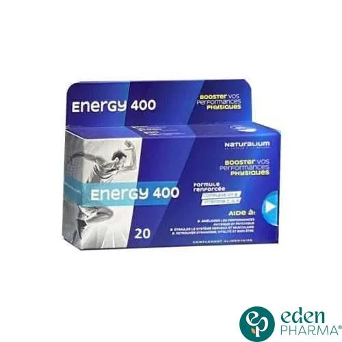 NATURALIUM ENERGY 400 20 GELULES