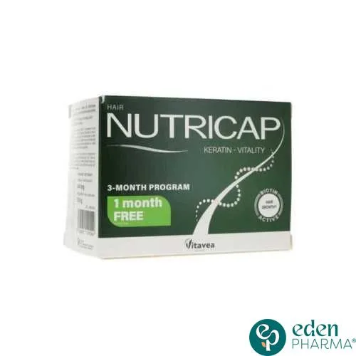 NUTRICAP KERATIN VITALITY 90 CAPSULES