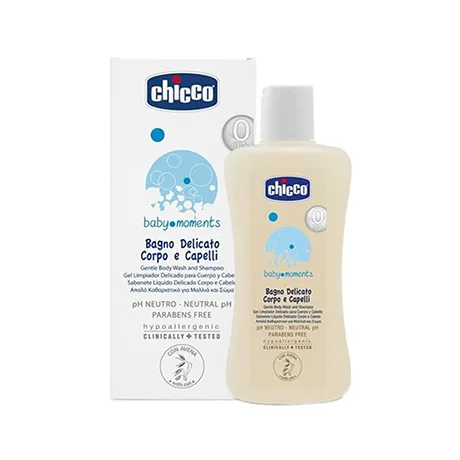 CHICCO SHAMPOING BABY MOMENT 2EN1 200 ML REF/10590