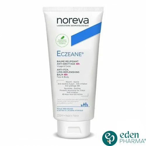 NOREVA ECZEANE BAUME RELIPIDANT ANTI GRATTAGE 48H 200ML