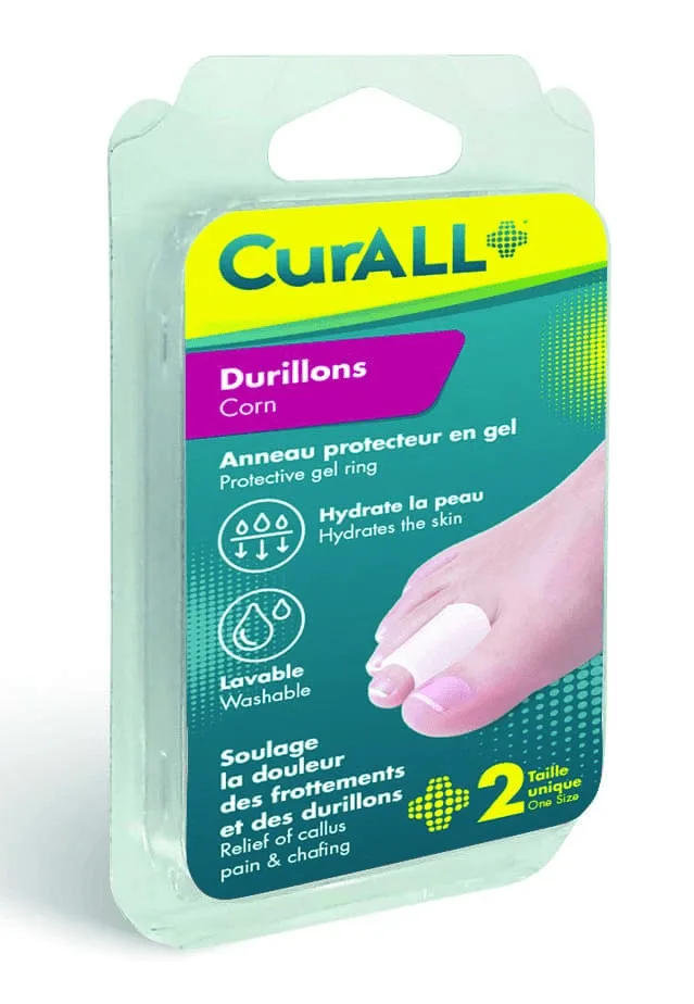 CURALL ANNEAU PROTECTEUR EN GEL DIGITUBE B/2