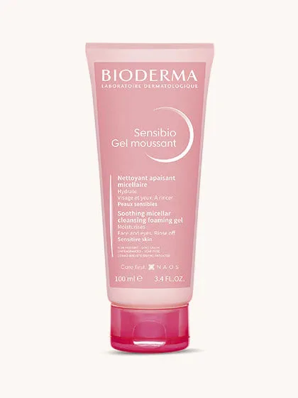 BIODERMA SENSIBIO GEL MOUSSANT NETTOYANT APAISANT 100ML
