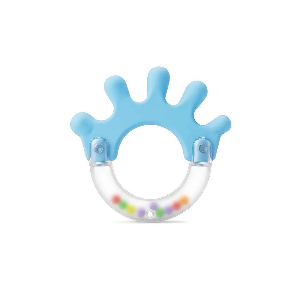 BABY PUR ANNEAU DE DENTITION HOCHET HELLO REF BD10303