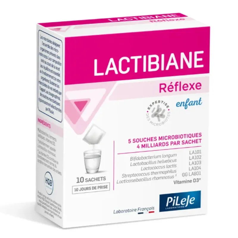 LACTIBIANE REFLEXE ENFANT 10 SACHETS