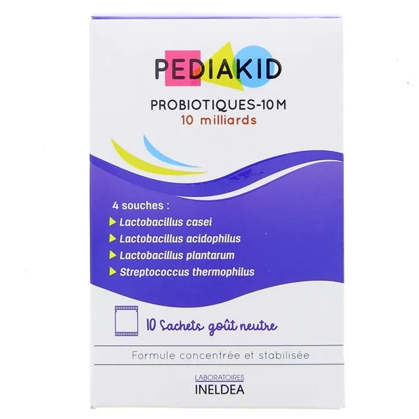 PEDIAKIDS PROBIOTIQUES 10M BT/10 SACHETS