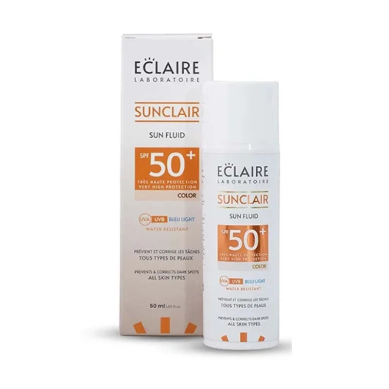 ECLAIRE SUNCLAR ECRAN FLUIDE TEINTE ANTI TACHES SPF 50+ 50ML