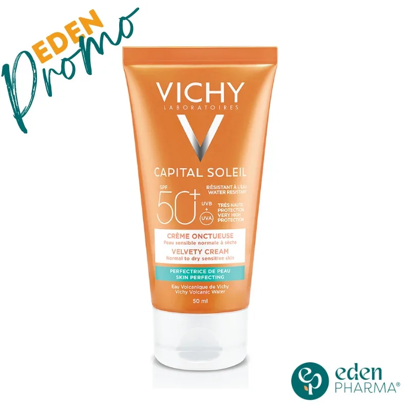 VICHY CAPITAL SOLEIL CREME ONCTUEUSE PERFECTRICE SPF50+ 50ML