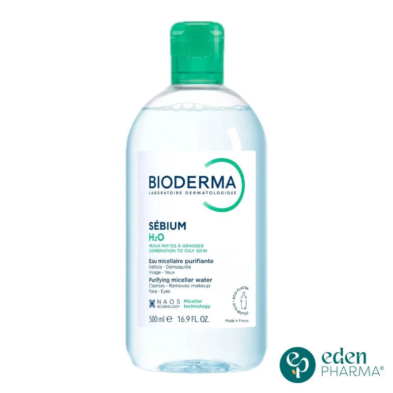 BIODERMA SEBIUM H2O EAU MICELLAIRE 500ML