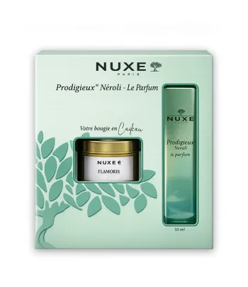 NUXE COFFRET PARFUM PRODIGIEUX NEROLI 50ML + BOUGIE CADEAU