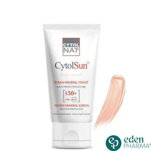 CYTOLNAT CYTOLSUN ECRAN SPF50+ TEINTE BEIGE NATUREL 50ML