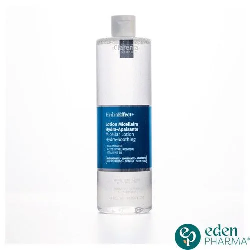 CLARENIA HYDRAEFFECT+ LOTION MICELLAIRE HYDRA APAISANTE 500ML