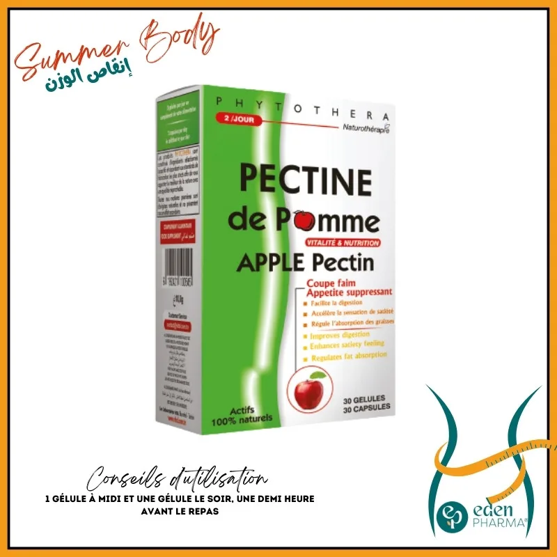VITAL PHYTOTHERA PECTINE DE POMME 30 GELULES
