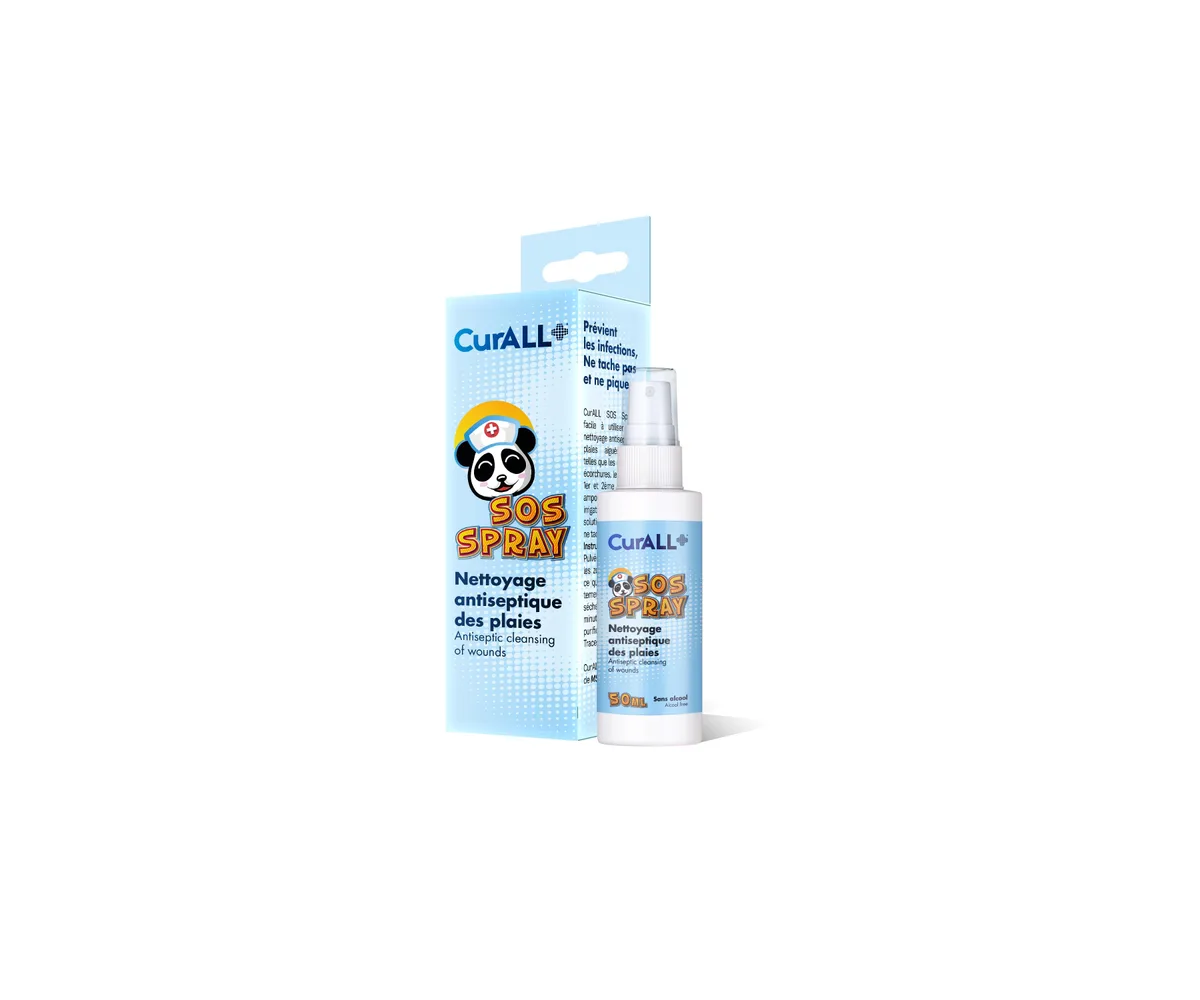 CURALL SOS SPRAY DESINFECTANT 50ML
