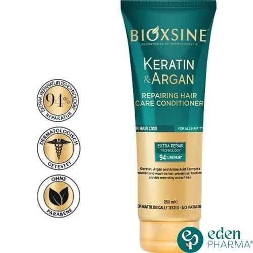 BIOXSINE APRES SHAMPOOING A LA KERATINE ET A L'ARGAN 250ML