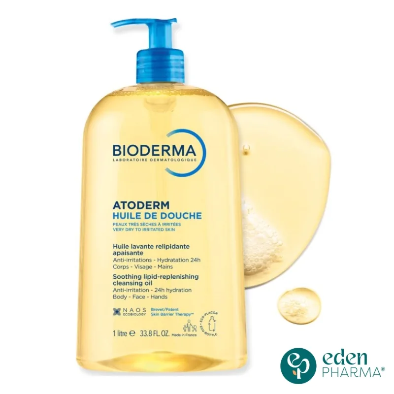 BIODERMA ATODERM HUILE DE DOUCHE 1L
