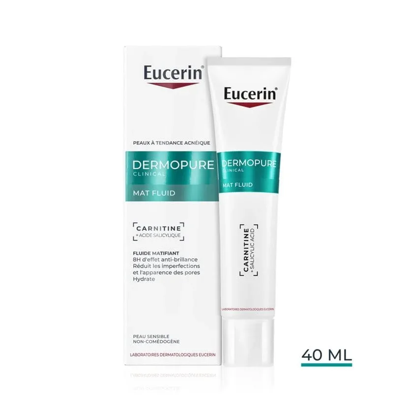 EUCERIN DERMOPURE CLINICAL FLUIDE MATIFIANT 40ML