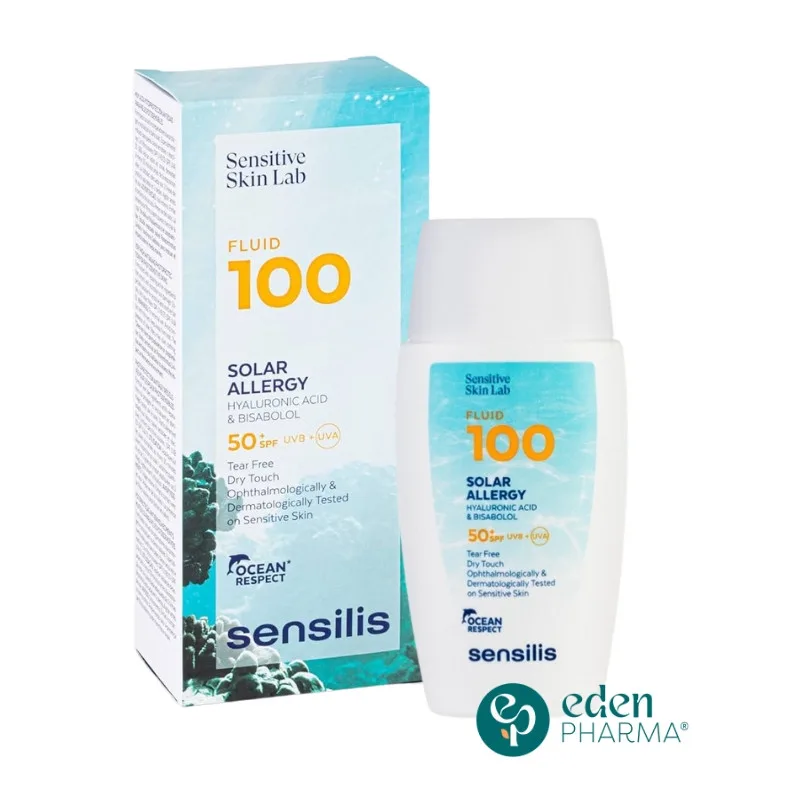 SENSILIS ECRAN FLUID 100 SOLAR ALLERGY SPF50+ ULTRA FLUIDE 40ML