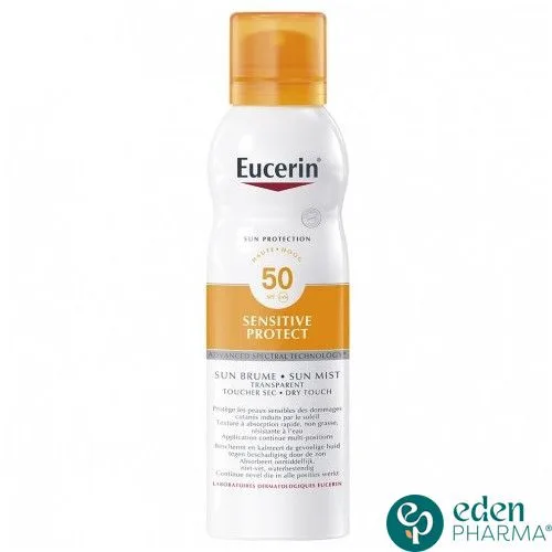 EUCERIN SUN SENSITIVE PROTECT BRUME TRANSPARENTE SPF50 200ML