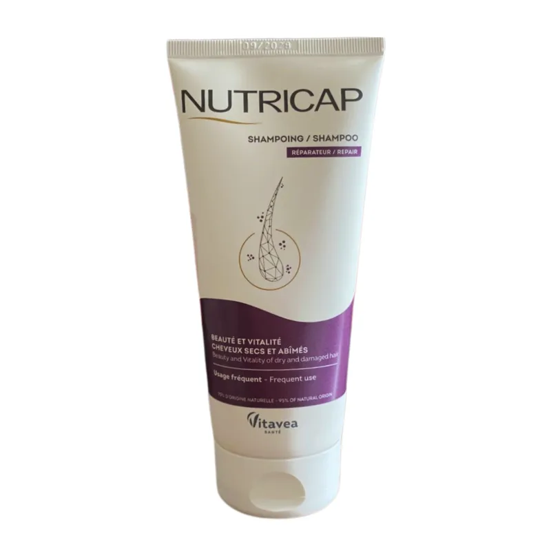NUTRICAP SHAMPOING REPARATEUR CHEVEUX SECS ET ABIMES 200ML