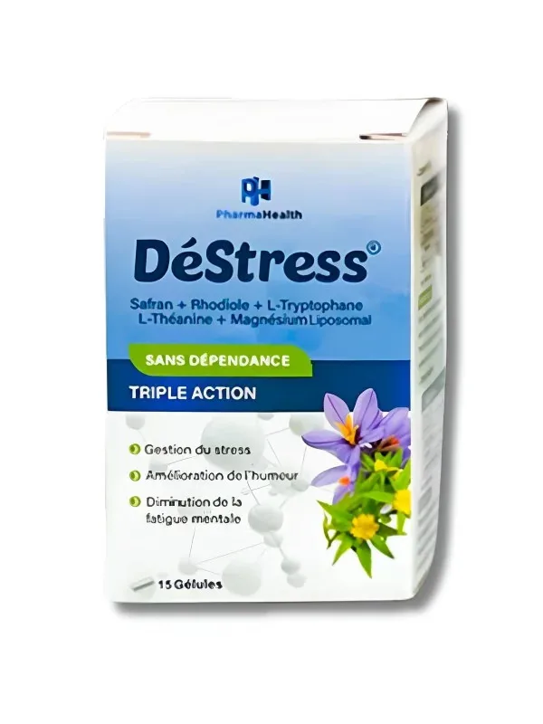 PHARMAHEALTH DÉSTRESS 15 GÉLULES