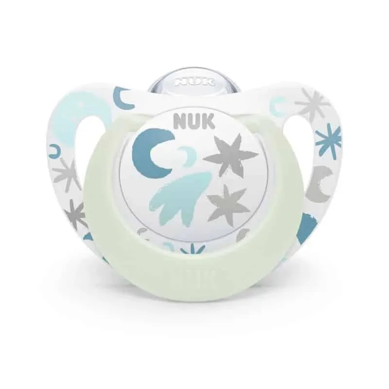 NUK SUCETTE STAR NIGHT OR TRENDLINE 6-18M