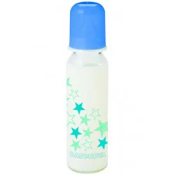 BABY NOVA BIBERON EN VERRE 240ML DECORE 0-24 MOIS
