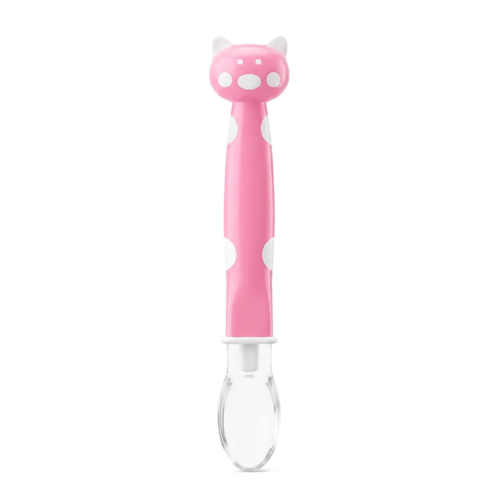 BABY PUR CUILLERE SILICONE KITTY 4M+ REF 76801