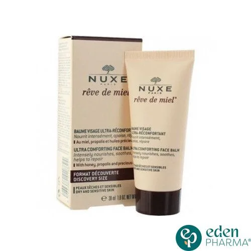 NUXE REVE DE MIEL BAUME VISAGE ULTRA-RECONFORTANT , 30ML