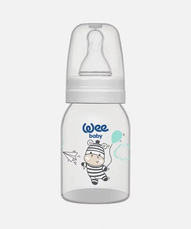 WEE BABY BIBERON EN VERRE CLASSIQUE 0-6 M 125 ML