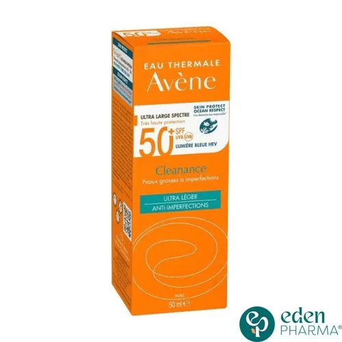 AVENE CLEANANCE SOLAIRE SPF50+ ULTRA LEGER ANTI IMPERFECTION 50ML