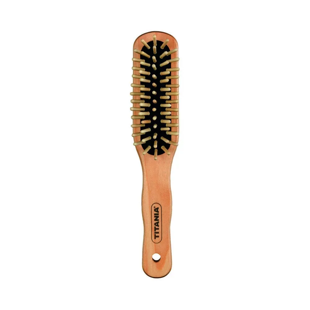 TITANIA BROSSE PNEUMATIQUE BOIS 5 RANGEES 22CM 2822
