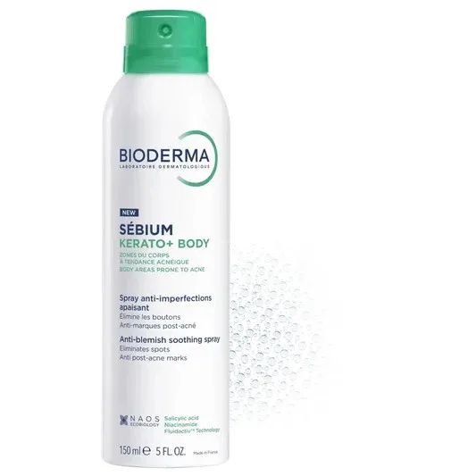 BIODERMA SEBIUM KERATO+ BODY SPRAY 150ML