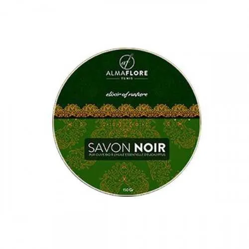 ALMAFLORE SAVON NOIR A L EUCALYPTUS 150 GR