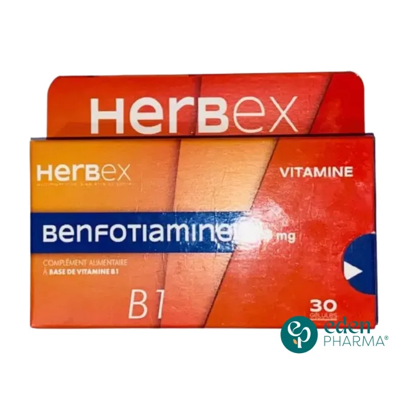 HERBEX BENFOTIAMINE 50MG 30 GELULES