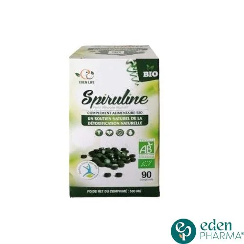 EDEN LIFE SPIRULINE 90 COMPRIMES