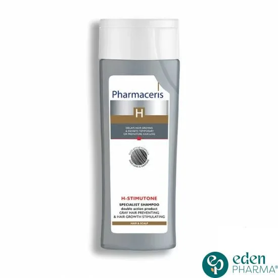 PHARMACERIS H-STIMUTONE SHAMPOOING ANTI-CHEVEUX GRIS Et REPOUSSE