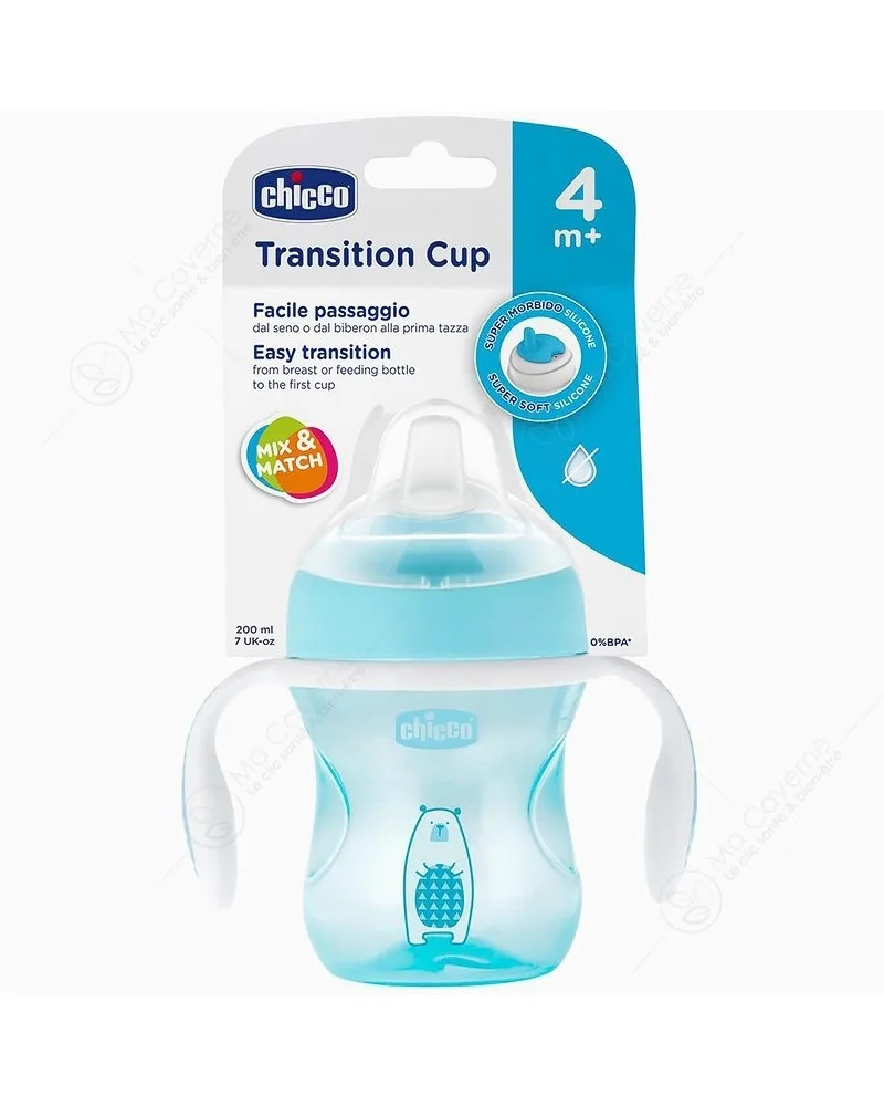 CHICCO TASSE TRANSITION BLEU 4M+ REF 69112