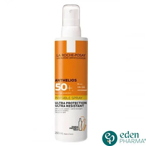 LA ROCHE POSAY ANTHELIOS SPRAY SOLAIRE INVISIBLE ULTRA PROTECTION SPF50+ , 200ML