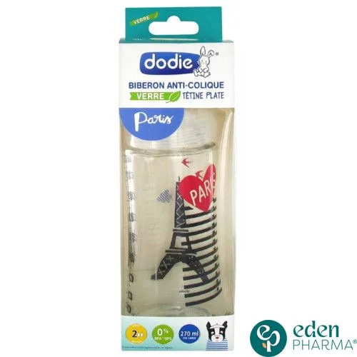 DODIE BIBERON VERRE SENSATION+ 270 ML - MODELE PARIS