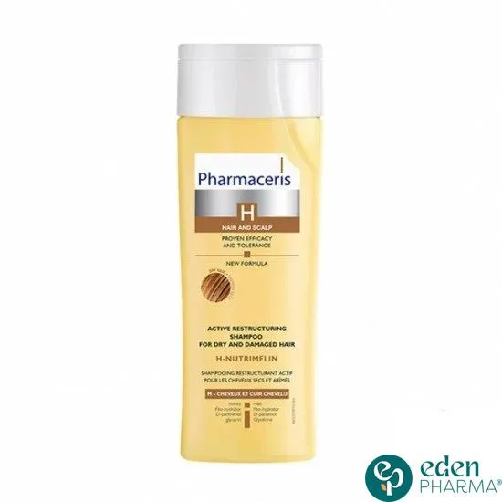 PHARMACERIS h-nutrimelin shampooing cheveux sec et abîmes