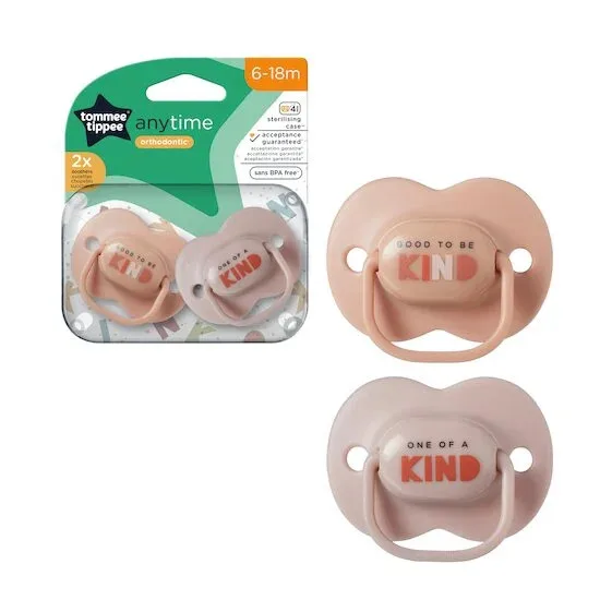 TOMMEE TIPPEE ANYTIME 2 SUCETTES 6-18M