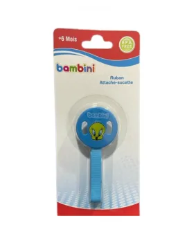 Bambini attache sucette ruban