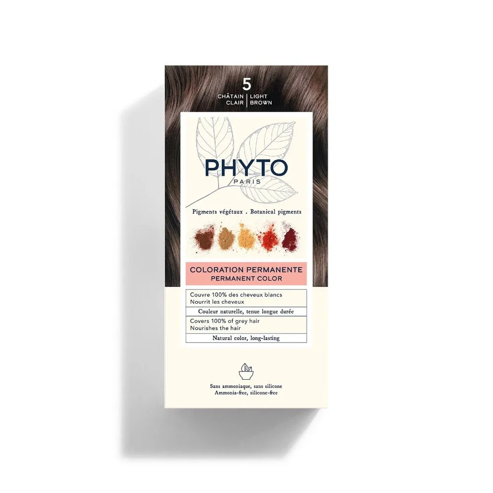 PHYTO PHYTOCOLOR SOIN 5 CHATAIN CLAIR