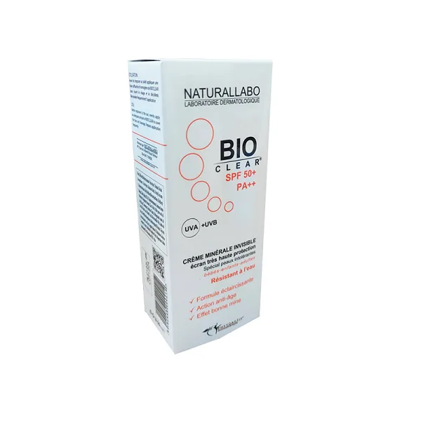 DERMACLEAR ECRAN SOLAIRE MINERAL TEINTE 50ML